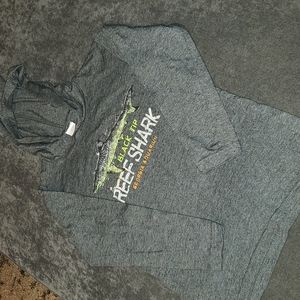 Hooded, long sleeve t shirt